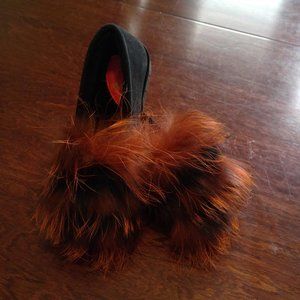Sofia M. fur lined loafers